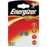 Energizer Alkalisk - Knappcellsbatterier Batterier & Laddbart Energizer 186 Compatible 2-pack