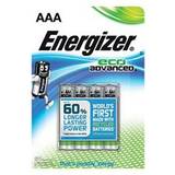 AAA (LR03) - Gråa Batterier & Laddbart Energizer Eco Advanced AAA 4-pack