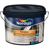Nordsjö Tinova Premium Exterior + Träfasadsfärg Svart 2.5L
