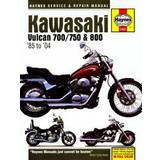 Haynes Kawasaki Vulcan 700 1985, Vulcan 750 1985-06, Vulcan 800 1995-05, Vulcan 800 Classic 1996-02 & Vulcan 600 Drifter 1999-06 Repair Manual (Häftad, 2017)
