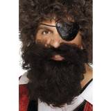 Herrar - Pirater Tillbehör Smiffys Pirate Beard Brown