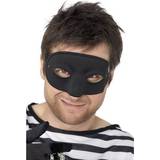 Svart - Tjuvar & Banditer Masker Smiffys Burglar Eyemask Black