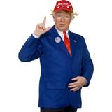 Kändisar - Röd Maskeradkläder Smiffys Adult Donald Trump President Costume