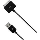 USB-USB - USB-kabel Kablar Deltaco Apple Dock-USB A 2.0 1m