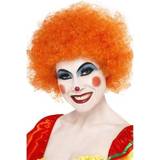 Cirkus & Clowner - Unisex Peruker Smiffys Orange Crazy Clown Wig