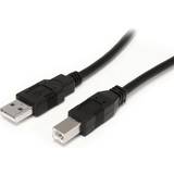 PVC - USB A-USB B - USB-kabel Kablar StarTech Active USB A-USB B 2.0 10m
