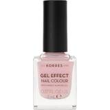 Korres Svart Nagelprodukter Korres Sweet Almond Gel Effect Nail Colour #05 Candy Pink 11ml