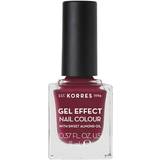 Korres Nagellack & Removers Korres Sweet Almond Gel Effect Nail Colour #74 Berry Addict 11ml