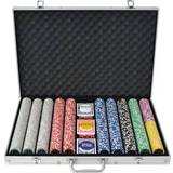 Hasardspel - Pokerset Sällskapsspel vidaXL Pokerset med 1000 Laser Marker