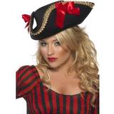 Damer - Pirater Huvudbonader Smiffys Fever Pirate Hat Black