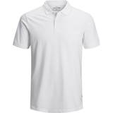 Bomull - Herr Pikétröjor Jack & Jones Classic Polo Shirt - White/White