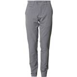 Les Deux Byxor & Shorts Les Deux Como Suit Pants - Grey Melange
