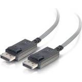 C2G DisplayPort-kablar - Gråa C2G DisplayPort-DisplayPort 8m