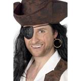 Pirater - Smycken Tillbehör Smiffys Pirate Eyepatch & Earring