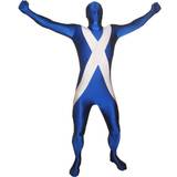 Morphsuit Världen runt Maskeradkläder Morphsuit Morphsuit Schottland Flagge