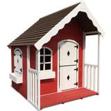 Nordic Play Active Lekstugor Nordic Play Active Playhouse Painted with Veranda