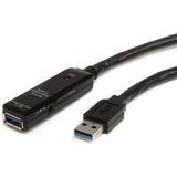 Nickel - USB A-USB A - USB-kabel Kablar StarTech USB A-USB A 3.0 10m