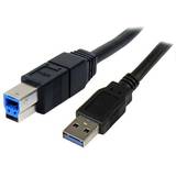 PVC - USB A-USB B - USB-kabel Kablar StarTech SuperSpeed USB A - USB B 3.0 3m