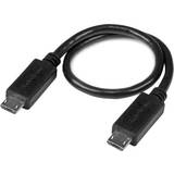 StarTech 2.0 - USB-kabel Kablar StarTech USB Micro-B-USB Micro-B OTG 2.0 0.2m