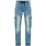 Name It Mini Pull-On Jeans - Blue/Light Blue Denim (13147700)