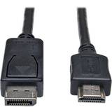 Tripp Lite HDMI-kablar - Nickel Tripp Lite DisplayPort - HDMI 7.6m