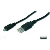 Assmann Kablar Assmann USB A-USB Micro-B 2.0 1.8m