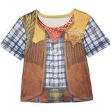 T-shirts - Vilda västern Dräkter & Kläder Rubies Cowboy T-Shirt Child