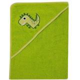 ImseVimse Hooded Towel Eco Green Dino