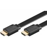 Goobay HDMI-kablar - Platt Goobay Flat HDMI - HDMI High Speed with Ethernet 5m