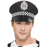 Storbritannien - Svart Maskeradkläder Smiffys Police Panda Cap