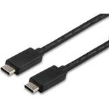 Equip Rund - USB-kabel Kablar Equip USB C-USB C 2.0 1m