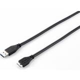 Equip USB A-USB Micro-B - USB-kabel Kablar Equip USB A-USB Micro-B 3.0 1.8m