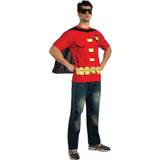 Superhjältar & Superskurkar - T-shirts Dräkter & Kläder Rubies Adult Robin T-Shirt Costume