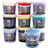 Silk Clay Assorted Colors Clay 10x650g
