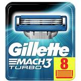 Gillette Rakhyvlar & Rakblad Gillette Mach3 Turbo 8-pack