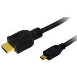 Kablar LogiLink HDMI - Micro HDMI Standard Speed with Ethernet 1m