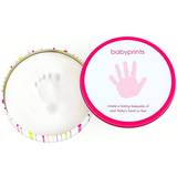 Gråa Hand- & Fotavtryck Pearhead Babyprints Tin
