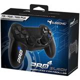Subsonic Handkontroller Subsonic Pro4 Wireless Controller (PS4/PC) - Black