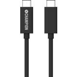Champion Svarta - USB-kabel Kablar Champion Premium USB C-USB C 3.1 (Gen.2) 2m