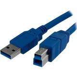 Nickel - USB A-USB B - USB-kabel Kablar StarTech SuperSpeed USB A-USB B 3.0 1m
