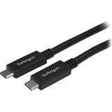 3.1 - Skärmad - USB-kabel Kablar StarTech USB C - USB C 3.1 1m