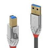 Skärmad - USB A-USB B - USB-kabel Kablar Lindy Cromo Line USB A-USB B 3.1 2m