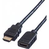 Value HDMI-kablar - Svarta Value HDMI - HDMI M-F 1m