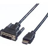 Value HDMI-kablar Value HDMI - DVI-D Single Link 2m