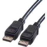 Value DisplayPort-kablar - Svarta Value DisplayPort - DisplayPort 1m