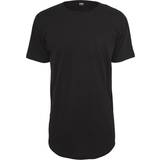 Urban Classics Herr T-shirts & Linnen Urban Classics Shaped Long T-shirt - Black