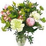 Grönt Snittblommor Blommor till begravning & kondoleanser Happiness Blandade blommor