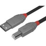 Lindy USB A-USB B - USB-kabel Kablar Lindy Anthra Line USB A-USB B 2.0 7.5m