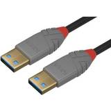 USB A-USB A - USB-kabel Kablar Lindy Anthra Line USB A-USB A 3.0 3m