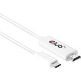 HDMI-kablar Club 3D USB C 3.1 - HDM 2.0 1.8m